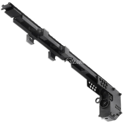 Airsoft Website 408mm Schwertfisch Umbau Schließsatz Obere Schiene Geeignet für MP5 Serie AEG Gewehre Schwarz
