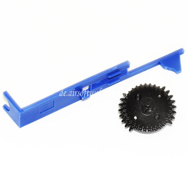 SHS Doppeltes Doppelsektorgetriebe mit Stößelplatte Geeignet für Tokyo Marui Version 3 V3 Getriebe AEG Gewehre Airsoft