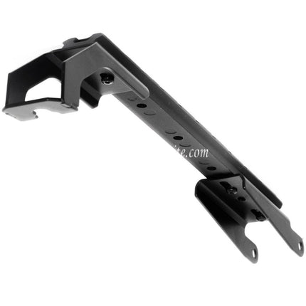 CYMA Obere Empfängerabdeckung mit 217mm taktischer oberen Schiene Zielfernrohrmontage Geeignet für CM039C CM048 CM050  Echo1 Golden Eagle Jing Gong JG Tokyo Marui AK Serie AEG Gewehre Airsoft Schwarz