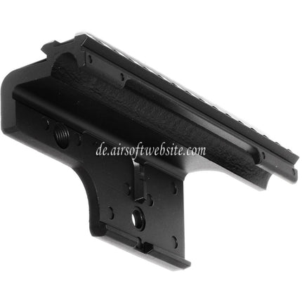 CYMA 156mm Zielfernrohrmontage Basis Schiene Geeignet für CYMA G&P Tokyo Marui M14 Serie AEG Gewehre Airsoft Schwarz