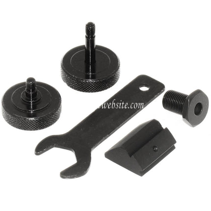 CYMA 156mm Zielfernrohrmontage Basis Schiene Geeignet für CYMA G&P Tokyo Marui M14 Serie AEG Gewehre Airsoft Schwarz