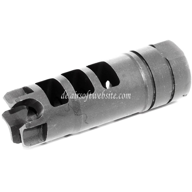 Airsoft Website 65mm LANTAC Dragon Stil DGN556 Mündungsfeuerdämpfer Geeignet für +14mm CW Rechtsgewinde Lauf Gewehre