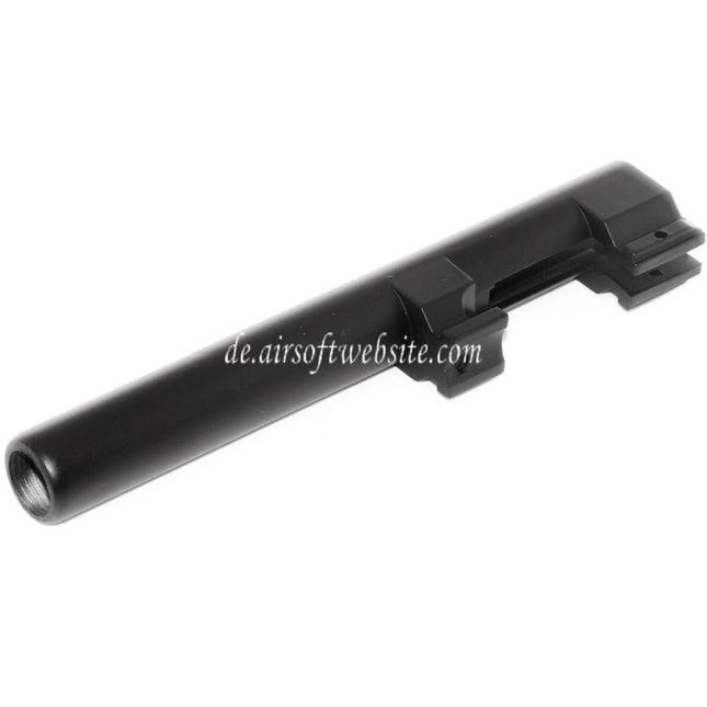 DOUBLE BELL 122mm Äußerer Lauf +11mm CW im Uhrzeigersinn Geeignet für DOUBLE BELL KSC M9 Serie GBB Pistolen Airsoft