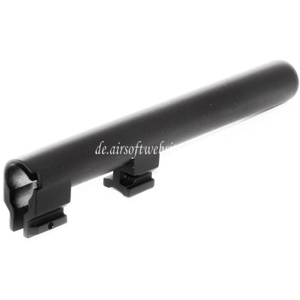 DOUBLE BELL 122mm Äußerer Lauf +11mm CW im Uhrzeigersinn Geeignet für DOUBLE BELL KSC M9 Serie GBB Pistolen Airsoft