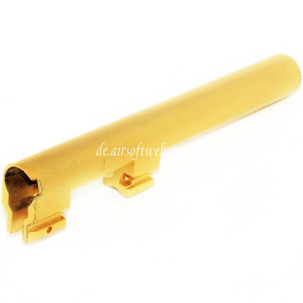 DOUBLE BELL 122mm Äußerer Lauf +11mm CW im Uhrzeigersinn Geeignet für DOUBLE BELL KSC M9 Serie GBB Pistolen Airsoft