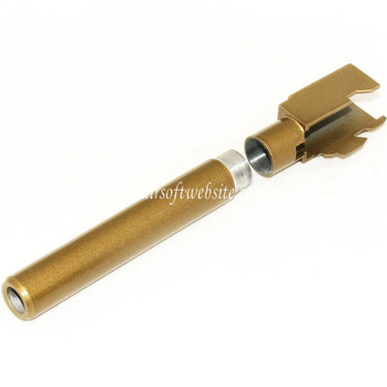 DOUBLE BELL 135mm Außen Lauf -12mm CCW gegen den Uhrzeigersinn Geeignet für DOUBLE BELL Tokyo Marui G34 Serie GBB Pistolen Airsoft