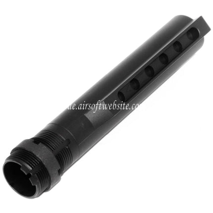 5KU 6-Positions Gewehrschaft Pufferrohradapter Geeignet für Western Arms WA G&P WOC M4 M4A1 Serie GBB Gewehre Airsoft Schwarz