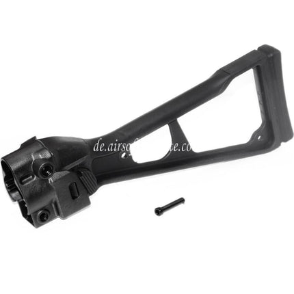 CYMA Polymer UMG Typ Klappschaft Geeignet für M5A5 MP5 UMG UMP M89 CYMA Classic Army D-Boys Tokyo Marui MP5 Serie AEG Gewehre Airsoft Schwarz