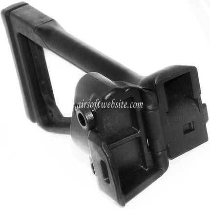 CYMA Polymer UMG Typ Klappschaft Geeignet für M5A5 MP5 UMG UMP M89 CYMA Classic Army D-Boys Tokyo Marui MP5 Serie AEG Gewehre Airsoft Schwarz
