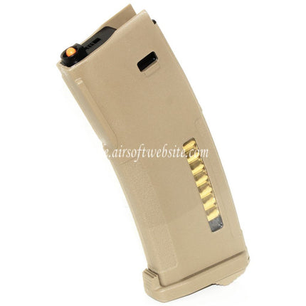 PTS 30/120rd EPM Mid-Cap Enhanced Polymer Magazin Geeignet für Tokyo Marui Rückstoßschock Nächsten Generation M4 SCAR 416D AEG Airsoft