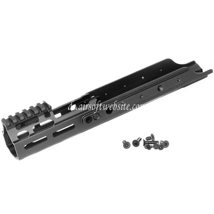 PTS Kinetic MREX M-LOK Handschutz Schienen System Geeignet für VFC WE Cybergun Tokyo Marui Recoil Shock SCAR Gewehre Airsoft