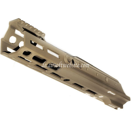 PTS Kinetic MREX M-LOK Handschutz Schienen System Geeignet für VFC WE Cybergun Tokyo Marui Recoil Shock SCAR Gewehre Airsoft