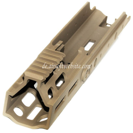 PTS Kinetic MREX M-LOK Handschutz Schienen System Geeignet für VFC WE Cybergun Tokyo Marui Recoil Shock SCAR Gewehre Airsoft