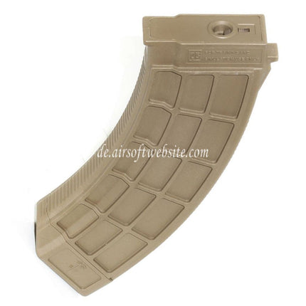 PTS 150rd US PALM AK30 Mid-Cap Magazin Geeignet für AK Serie AEG Gewehre Airsoft Dark Earth