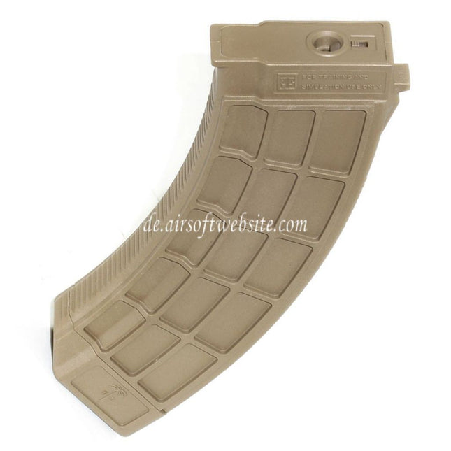 PTS 150rd US PALM AK30 Mid-Cap Magazin Geeignet für AK Serie AEG Gewehre Airsoft Dark Earth