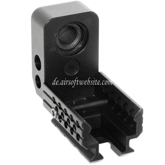 5KU SAS Front Kit Geeignet für WE (WE-TECH) Tokyo Marui G19 Serie GBB Pistolen Airsoft Schwarz