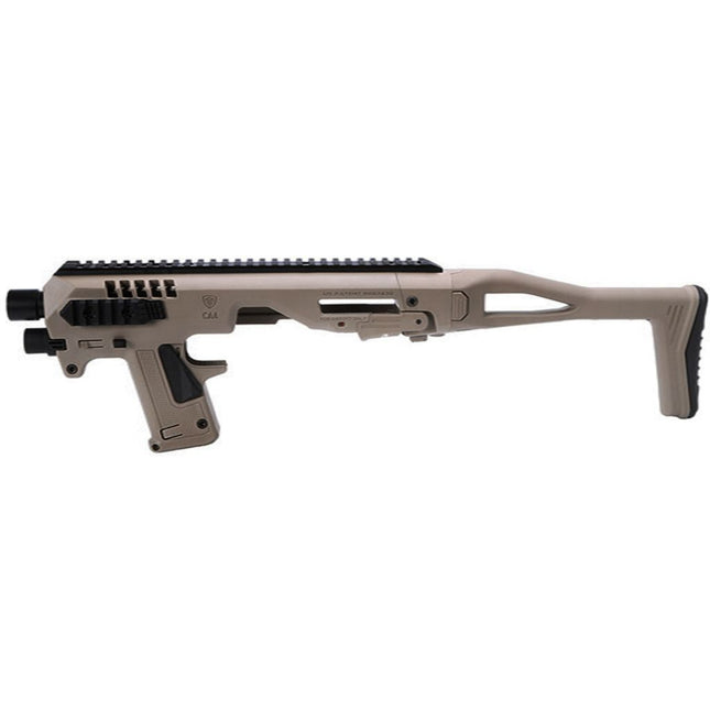 CAA Roni Pistolenkarabiner Conversion Kit Geeignet für KSC VFC Umarex Tokyo Marui G17 G18C G19 G23F Serie GBB Pistolen Airsoft