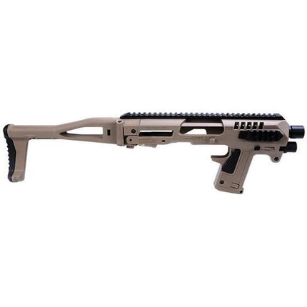 CAA Roni Pistolenkarabiner Conversion Kit Geeignet für KSC VFC Umarex Tokyo Marui G17 G18C G19 G23F Serie GBB Pistolen Airsoft