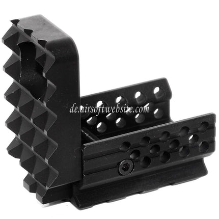 5KU Strike Face Front Kit Geeignet für WE (WE-TECH) Tokyo Marui G19 Serie GBB Pistolen Airsoft Schwarz