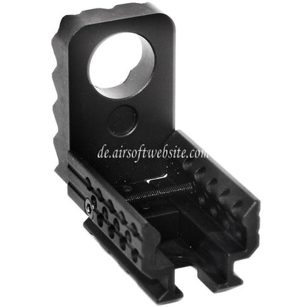 5KU Strike Face Front Kit Geeignet für WE (WE-TECH) Tokyo Marui G19 Serie GBB Pistolen Airsoft Schwarz