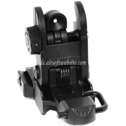 CYMA M4 S-System Stil Hochklappen Kimme Geeignet für 20mm 1913 Picatinny Schiene