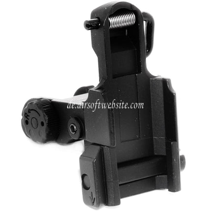 CYMA M4 S-System Stil Hochklappen Kimme Geeignet für 20mm 1913 Picatinny Schiene