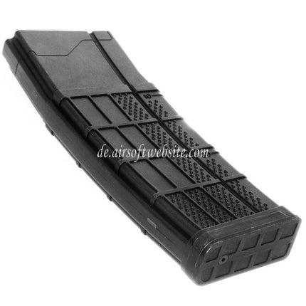 CYMA 140rd Polymer Waffle Mid-Cap Magazin Geeignet für M4 M16 Serie AEG Gewehre Airsoft Schwarz