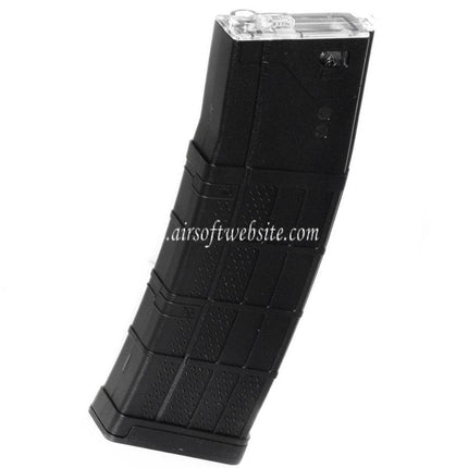 CYMA 140rd Polymer Waffle Mid-Cap Magazin Geeignet für M4 M16 Serie AEG Gewehre Airsoft Schwarz