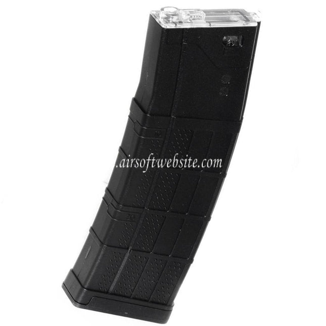 CYMA 140rd Polymer Waffle Mid-Cap Magazin Geeignet für M4 M16 Serie AEG Gewehre Airsoft Schwarz