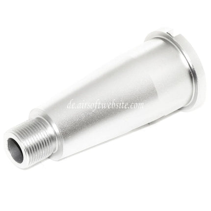 Airsoft Website 2.25/2.75 Zoll 56mm/69mm Aluminium Kurzer Äußeres Lauf Verbindungsrohr -14mm CCW Gegen den Uhrzeigersinn GBB Gewehre