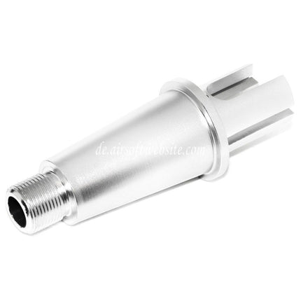 Airsoft Website 2.75/3.35 Zoll 71mm/85mm Aluminium Kurzer Äußeres Lauf Verbindungsrohr -14mm CCW Gegen den Uhrzeigersinn AEG Gewehre