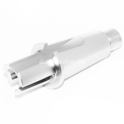 Airsoft Website 2.75/3.35 Zoll 71mm/85mm Aluminium Kurzer Äußeres Lauf Verbindungsrohr -14mm CCW Gegen den Uhrzeigersinn AEG Gewehre