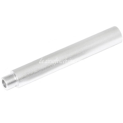 Airsoft Website 3/3.5 5/5.5 7/7.5 Zoll Aluminium Äußeres Lauf verlängerungsrohr -14mm CCW Gegen den Uhrzeigersinn AEG GBB Airsoft