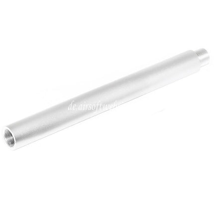 Airsoft Website 3/3.5 5/5.5 7/7.5 Zoll Aluminium Äußeres Lauf verlängerungsrohr -14mm CCW Gegen den Uhrzeigersinn AEG GBB Airsoft