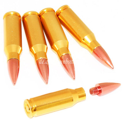Airsoft Website 5 Stück AK 7.62 Aluminium Platzpatrone Patrone