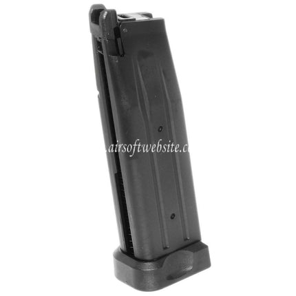 ARMY ARMAMENT 30rd Gas Magazin R501 Geeignet für Hi-Capa Serie GBB Pistolen Airsoft Schwarz