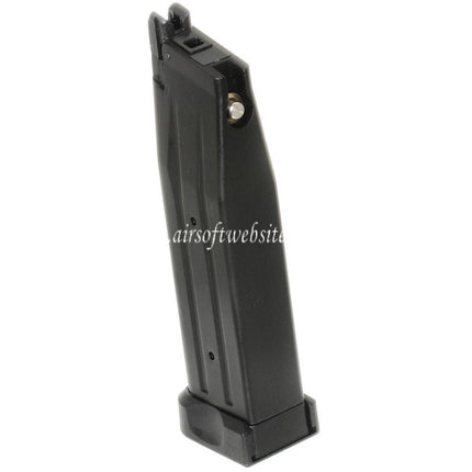ARMY ARMAMENT 30rd Gas Magazin R501 Geeignet für Hi-Capa Serie GBB Pistolen Airsoft Schwarz