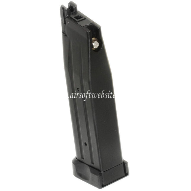 ARMY ARMAMENT 30rd Gas Magazin R501 Geeignet für Hi-Capa Serie GBB Pistolen Airsoft Schwarz