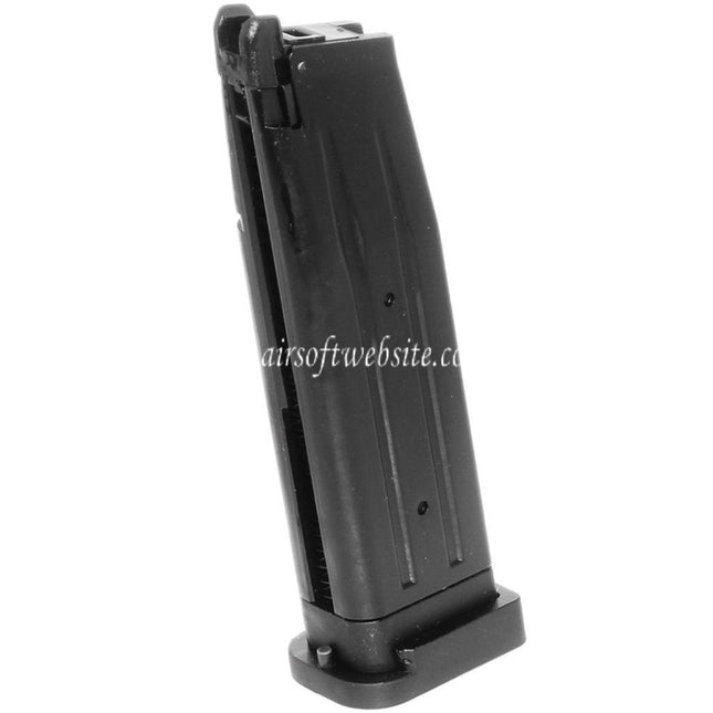 ARMY ARMAMENT 30rd Gas Magazin R601 Geeignet für Hi-Capa Serie GBB Pistolen Airsoft Schwarz