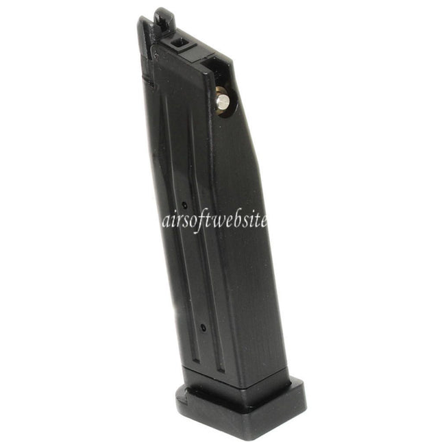 ARMY ARMAMENT 30rd Gas Magazin R601 Geeignet für Hi-Capa Serie GBB Pistolen Airsoft Schwarz