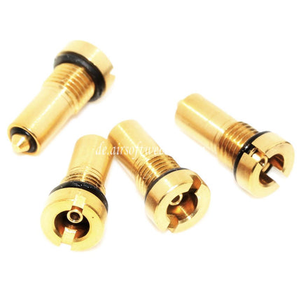 AIRSOFT WEBSITE 4 Stück Einlass Ventil Geeignet für ARMY R17 R27 R28 R45 Tokyo Marui G17 Serie GBB Pistolen magazin