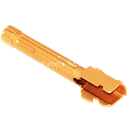 5KU 9INE Stil Gewinde Äußerer Lauf -14mm CCW gegen den Uhrzeigersinn Geeignet für Tokyo Marui G17 GBB Pistolen Airsoft