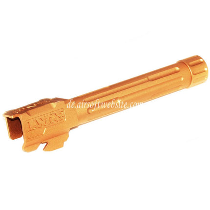 5KU 9INE Stil Gewinde Äußerer Lauf -14mm CCW gegen den Uhrzeigersinn Geeignet für Tokyo Marui G17 GBB Pistolen Airsoft