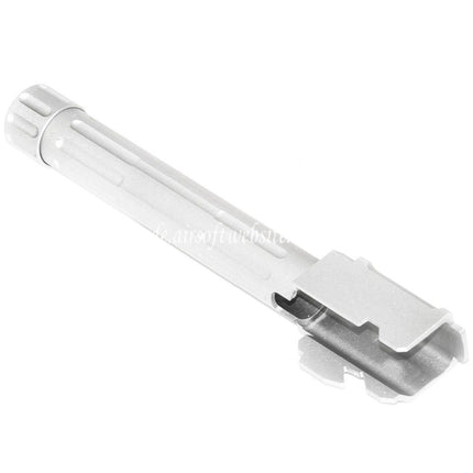 5KU 9INE Stil Gewinde Äußerer Lauf -14mm CCW gegen den Uhrzeigersinn Geeignet für Tokyo Marui G17 GBB Pistolen Airsoft