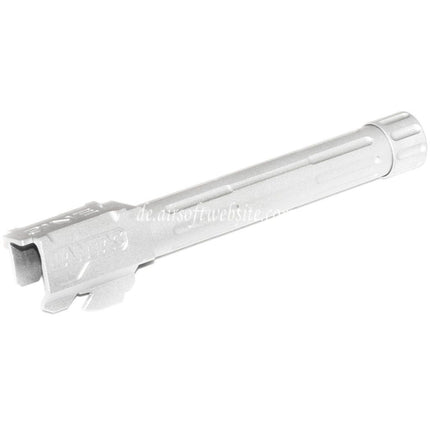 5KU 9INE Stil Gewinde Äußerer Lauf -14mm CCW gegen den Uhrzeigersinn Geeignet für Tokyo Marui G17 GBB Pistolen Airsoft