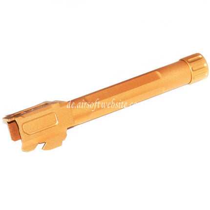 5KU FI 9mm Stil Gewinde Äußerer Lauf -14mm CCW gegen den Uhrzeigersinn Geeignet für Tokyo Marui G17 GBB Pistolen Airsoft