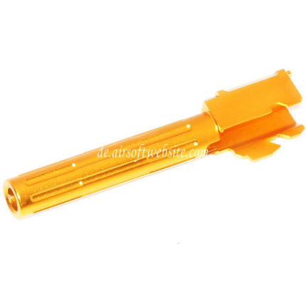 5KU 110mm/113mm 9INE Stil Ohne Gewinde Äußerer Lauf Geeignet für Tokyo Marui G17 GBB Pistolen Airsoft