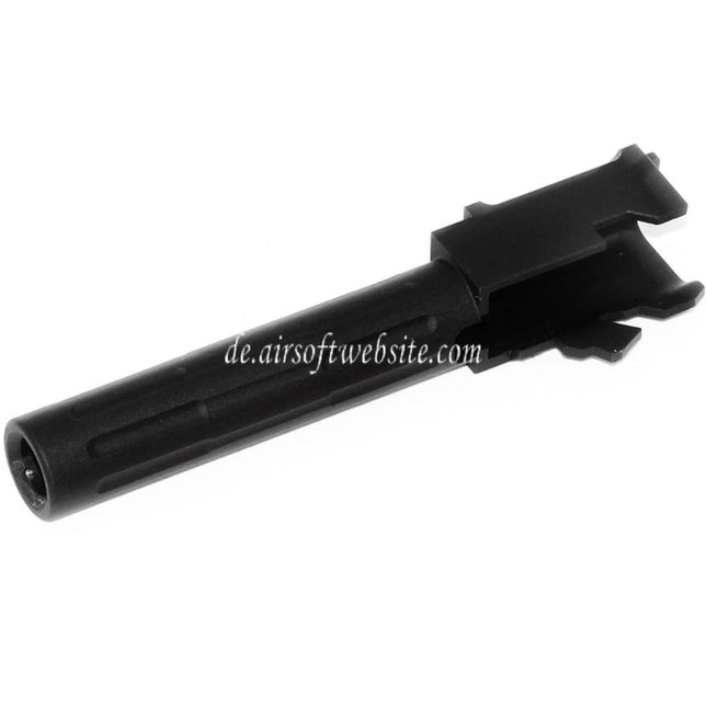 5KU 98mm/102mm 9INE Stil Ohne Gewinde Äußerer Lauf Geeignet für Umarex / VFC G19 GBB Pistolen Airsoft