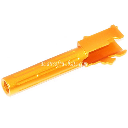 5KU 98mm/102mm 9INE Stil Ohne Gewinde Äußerer Lauf Geeignet für Umarex / VFC G19 GBB Pistolen Airsoft