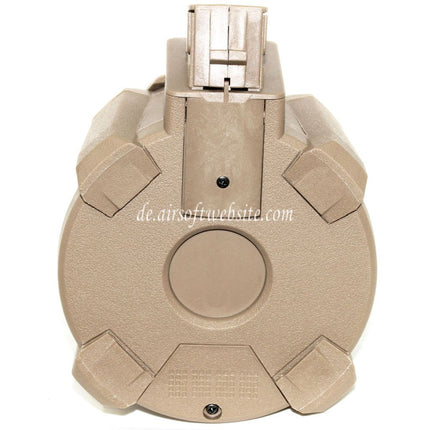 BATTLEAXE 1400rd Elektrisch Trommelmagazin Geeignet für AK Serie AEG Gewehre Airsoft